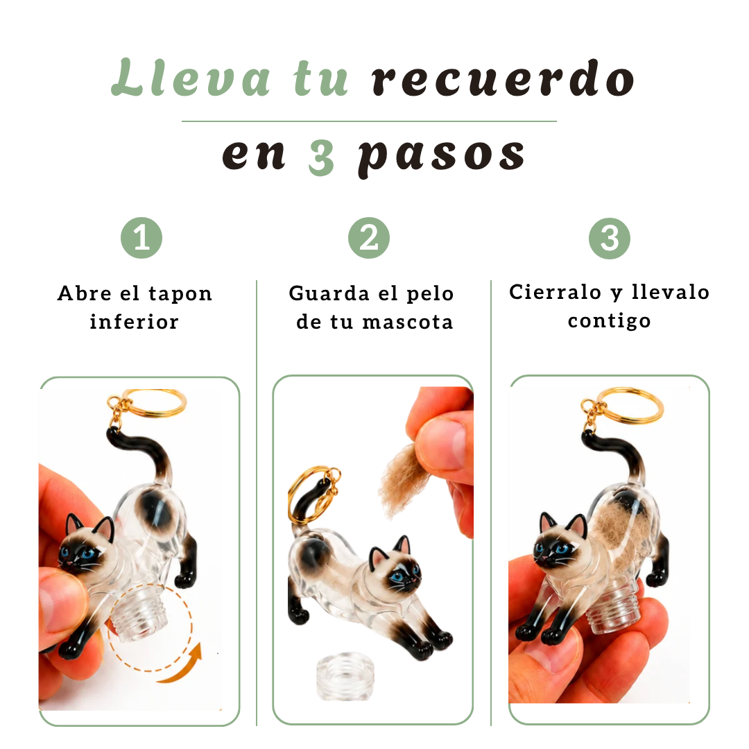 FurMemory™️ — llavero memoria de pelaje