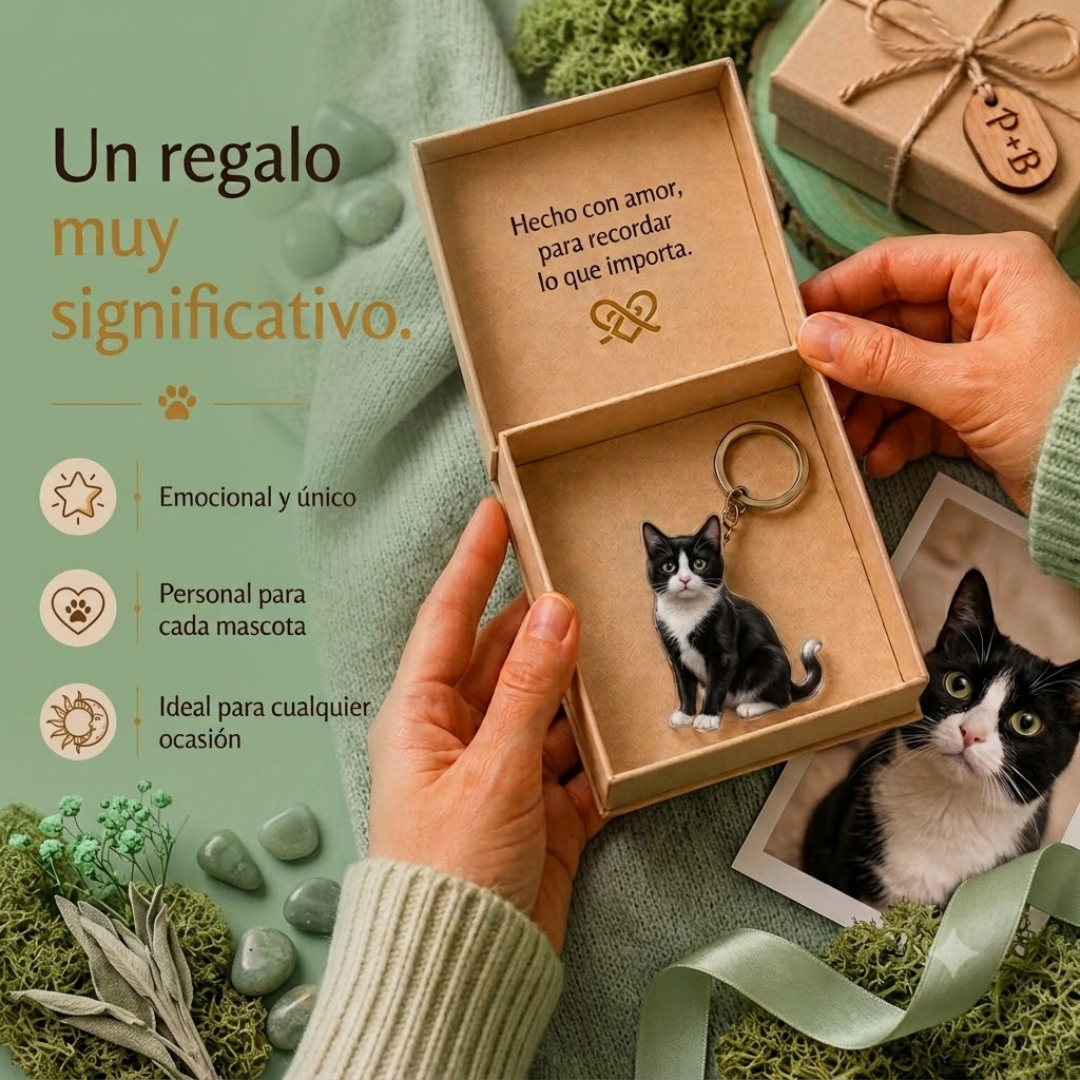 FurMemory™️ — llavero memoria de pelaje
